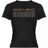 Iron Maiden Женская/дамская футболка Legacy Of The Beast Tour