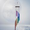 12-Tube Rotating Metal Wind Chime - Classic European & American Design