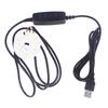 1 шт. USB-разъем Dc5V светодиодные лампы онлайн-переключатель регулятор яркости с кабелем 2 метра 1 Вт 3 Вт 6 Вт 10 Вт световая плата