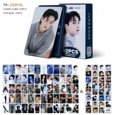 Kpop Чонгук 92 шт. Карточки Тематические Памятные Высококачественные LOMO Карточки Тканевые Износостойкие MustHave разработаны для Подарка на День Рождения Фанаты