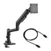 Iggy LS112 Comfortable Work Monitor Arm, Black, for 17-49 Inch Monitors, 2-20kg Weight Capacity