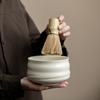 Large Capacity Matcha Bowl Ceramic Green Tea Maker Cup Tea Ceremony Tool  for Tea Set Accessories
