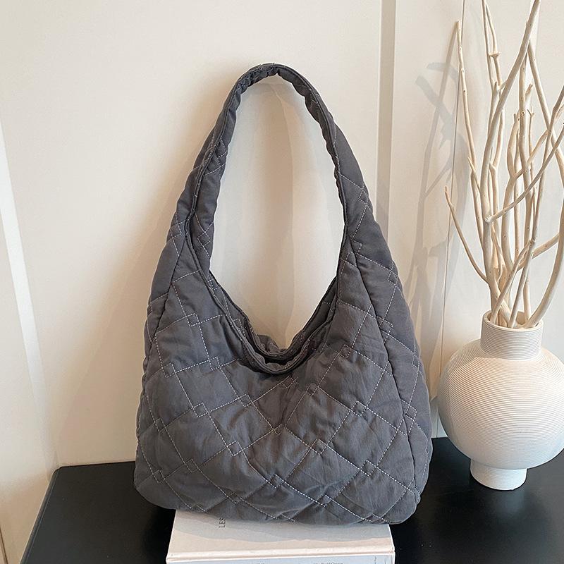 Осень и зима новая сумка через плечо с бриллиантами повседневная женская сумка-мессенджер большой вместимости модная повседневная сумка-тоут с круглым вырезом для девушек