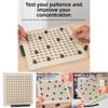 Wooden Magnetic Collision Board Game For Kids Educational Family Play