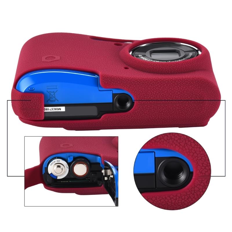 Secure Grip Protective Silicone Skin Sleeve For PIXPRO FZ45 Digital Camera Case Accessories Cover Only