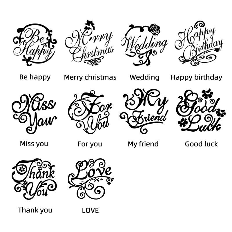 Ретро деревянная и латунная печать для сургуча с декоративными узорами для приглашений и скрапбукинга