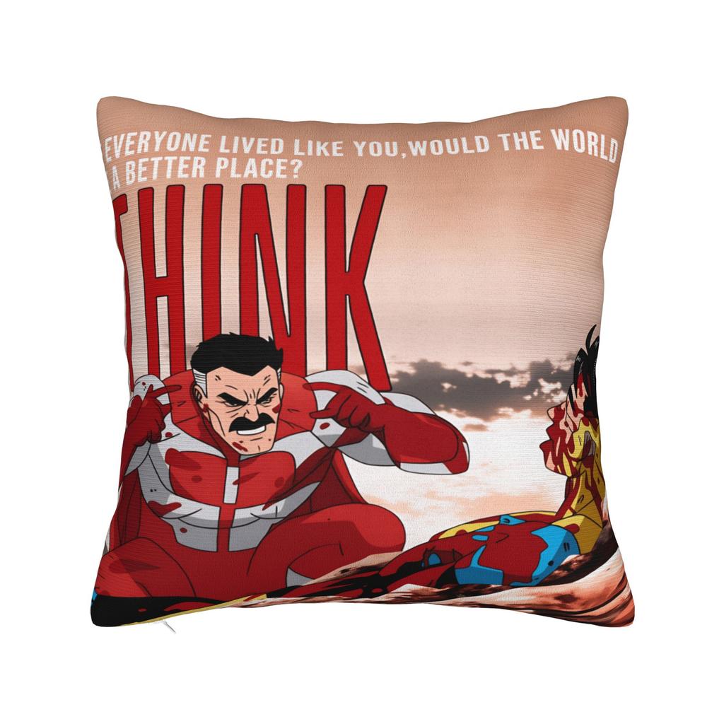 Comic I-Invincible Hero Pillow Case Fashion Pillow Cover Soft Pillowcases For Office Car Home Decor