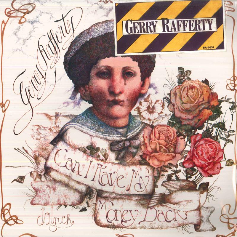 Виниловая пластинка GERRY RAFFERTY - Can I Have My Money Back? BA6031 ABC Records, Bl 1978 US Rock