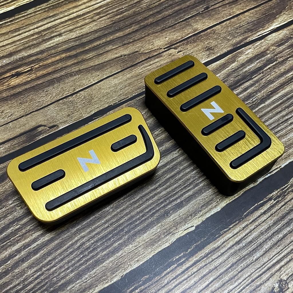 YANMW nbox Pedal Brake and Accelerator Pedals for Honda and Aluminum Foot Pedal Covers for Easy Installation Covers, N-BOX, N-WGN, N-Wagon, N-VAN,