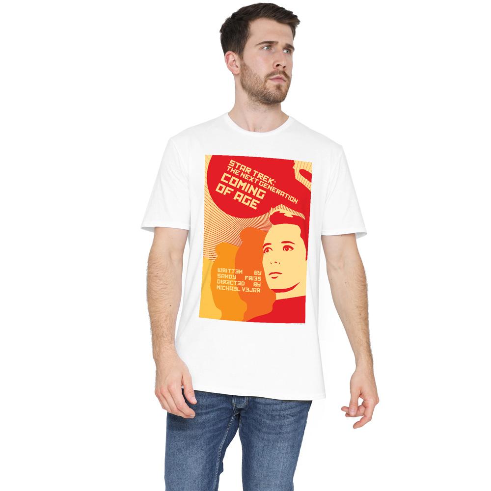 STAR TREK Мужская футболка The Next Generation Сезон 1 Эпизод 19
