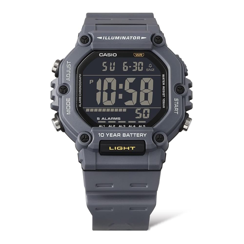 Мужские часы Casio AE-1600H-8BJF, Серые, Коллекция Casio [Официальный японский продукт]