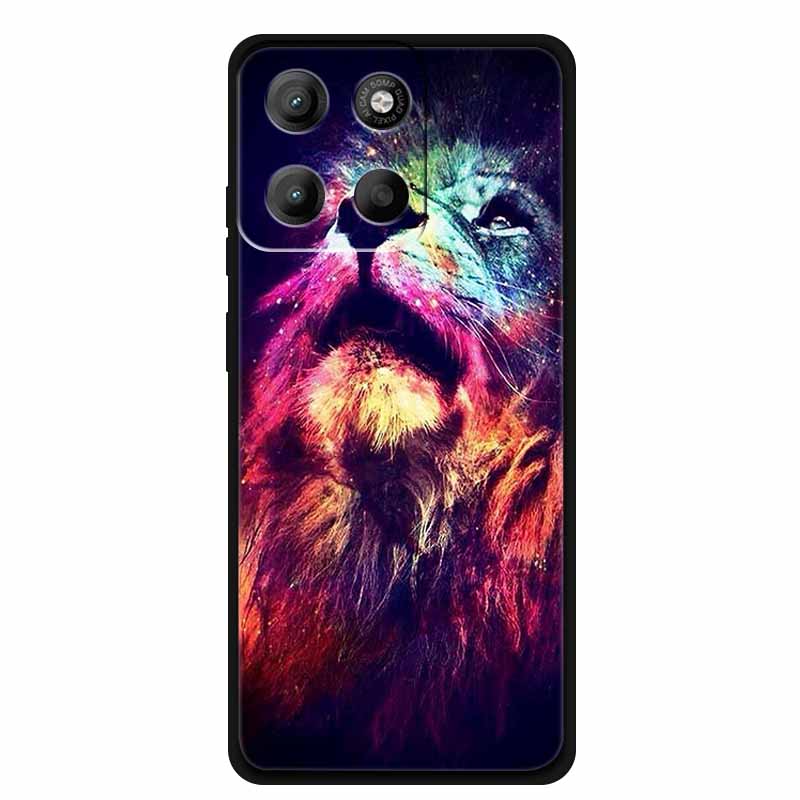 For Moto G15 Case G 15 Painted Cats Cute Soft Silicone Phone Protective Funda For Motorola G15 4G Capa Lovely Etui MotoG15 Power
