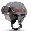 Vintage-Style Open Face Motorcycle Helmet Adults Unisex ABS Half With 3C Certification