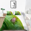 3D Insect Digital Printing Quilt Cover Pillowcase Two Three Piece Set Polyester Single