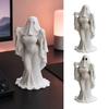 Изысканная Текстура Скульптура Призрачная Леди Украшение Прочная PLA 3D Печать Хэллоуин Фигурка