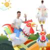 Cross Border New Product Cosplay Rooster Inflatable Clothing Festival Party Performance Adult Funny Rooster Inflatable Clothing