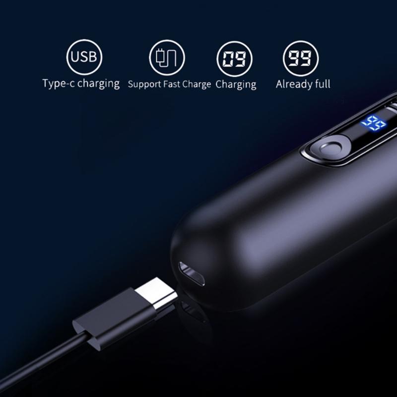 USB-Зарядка Триммер для Носа Защитные Лезвия Легкий Корпус Гаджет для Ухода за Телом Для Ежедневного Использования