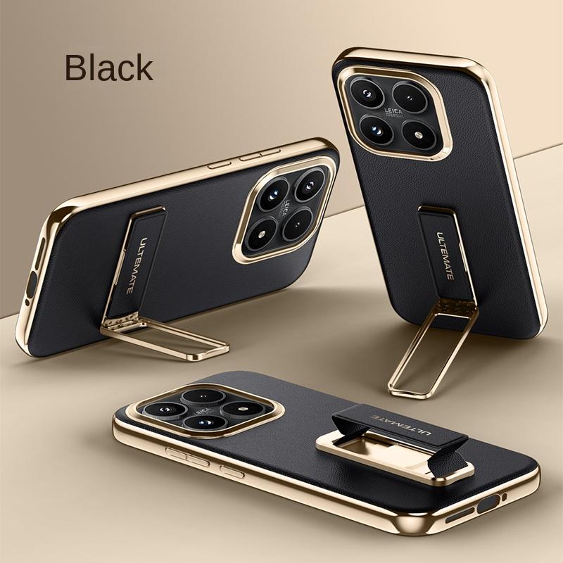 Для Xiaomi 17 17 Pro 17 ProMax Чехол с защитой всей камеры, со подставкой, выдвижным ремешком на запястье, противоударный чехол для телефона
