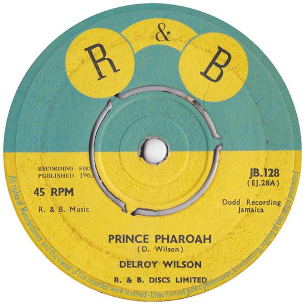 7-дюймовая пластинка DELROY WILSON Prince Pharoah Dont Believe Him JB128 R B Великобритания 1963 Великобритания Регги Ска Даб Б/у