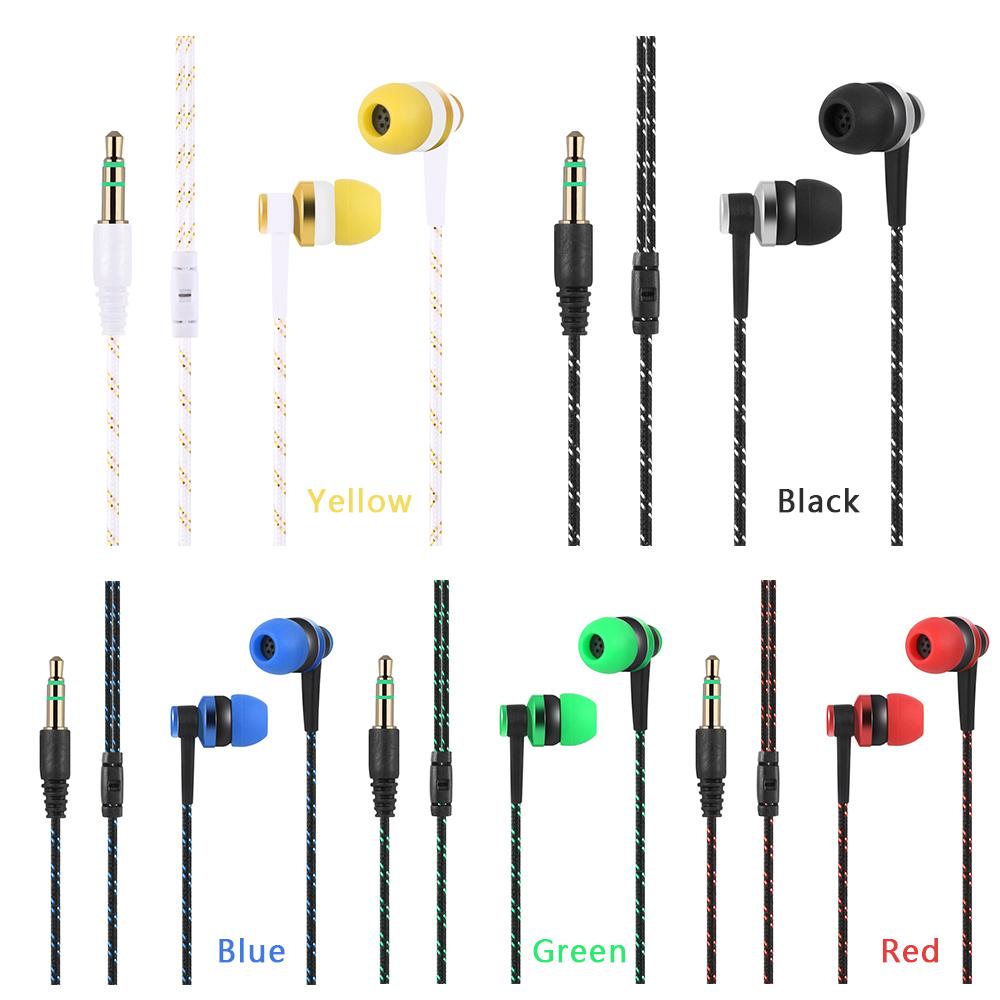 Universal Bass Wired Stereo In-Ear Earphone 3.5mm Earbuds HiFi Headphone