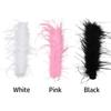 Широкие Браслеты-Хлопушки с Перьями Браслет на Запястье Меховой Браслет-Хлопушка Браслет на Запястье Настоящее Страусиное Перо
