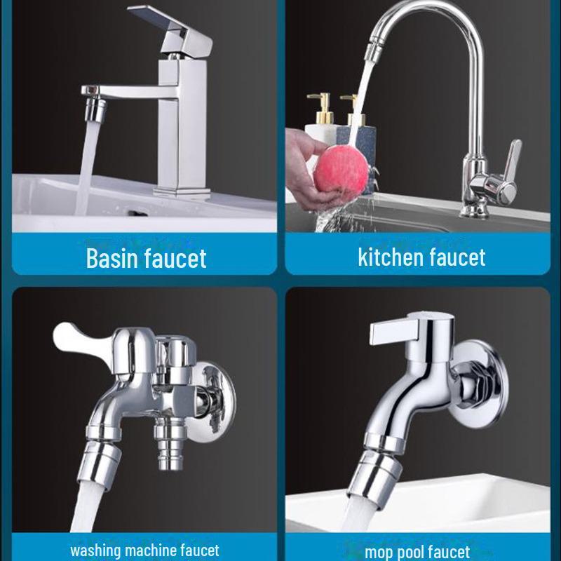 Universal Kitchen Basin Faucet Filter and Extender