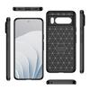 TPU Phone Case for Google Pixel 8 Pro,Carbon Fiber Texture Anti-scratch Mobile Phone Cover