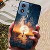 Чехол для Motorola Moto G Play 2024, мягкая задняя крышка из ТПУ-силикона для телефона Moto G Play Gen 3, защитный модный чехол, черный