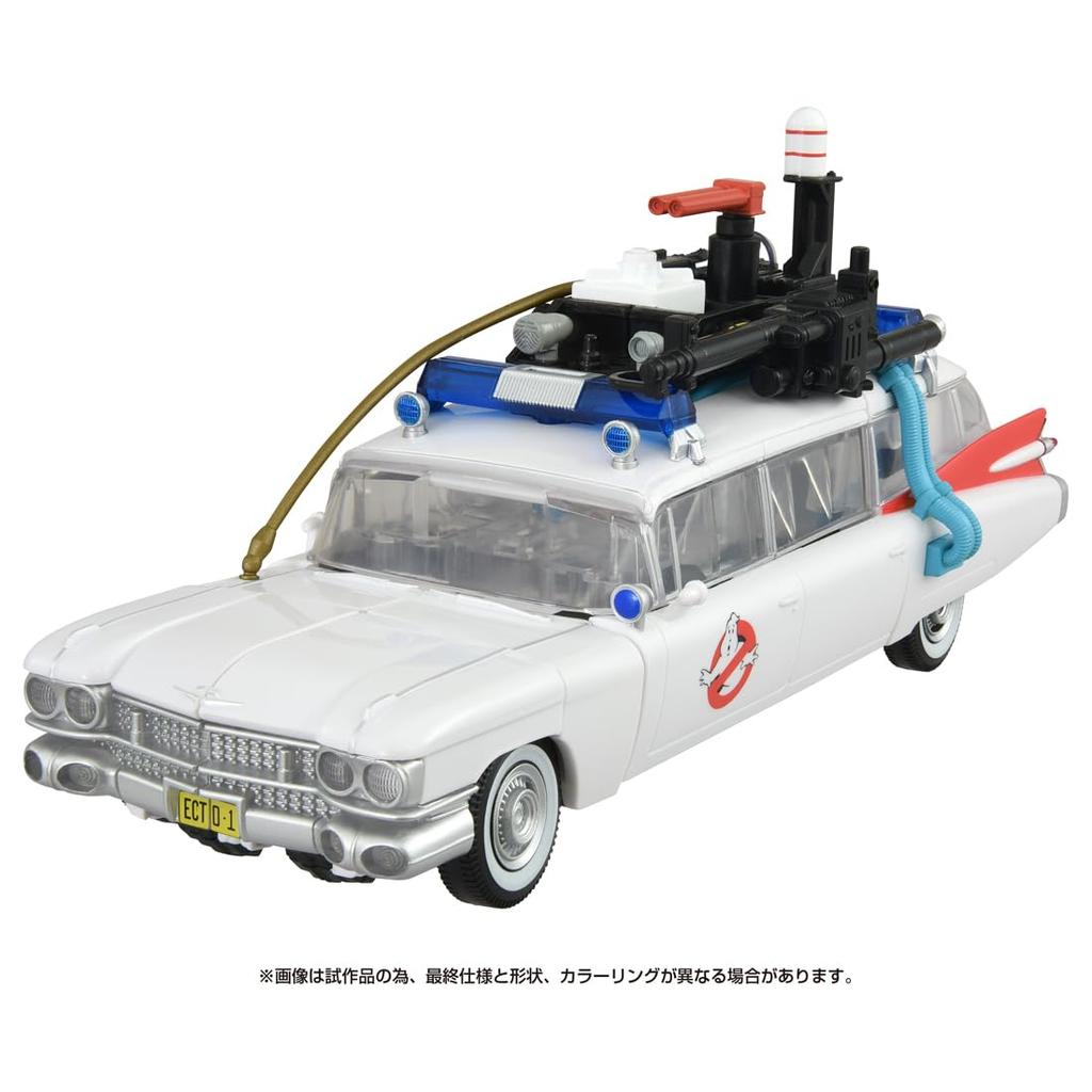 Takara Tomy Transformers Ghostbusters Action Figure T-Spark Ectotron/Ecto-1