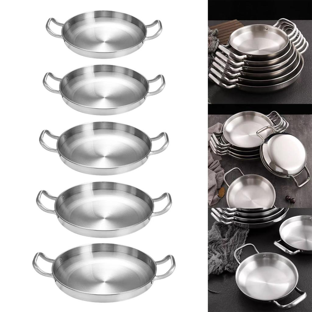 Практичная сковорода с двойной ручкой. Сковороды с равномерным распределением тепла. Удобные сковороды для различных техник приготовления пищи.