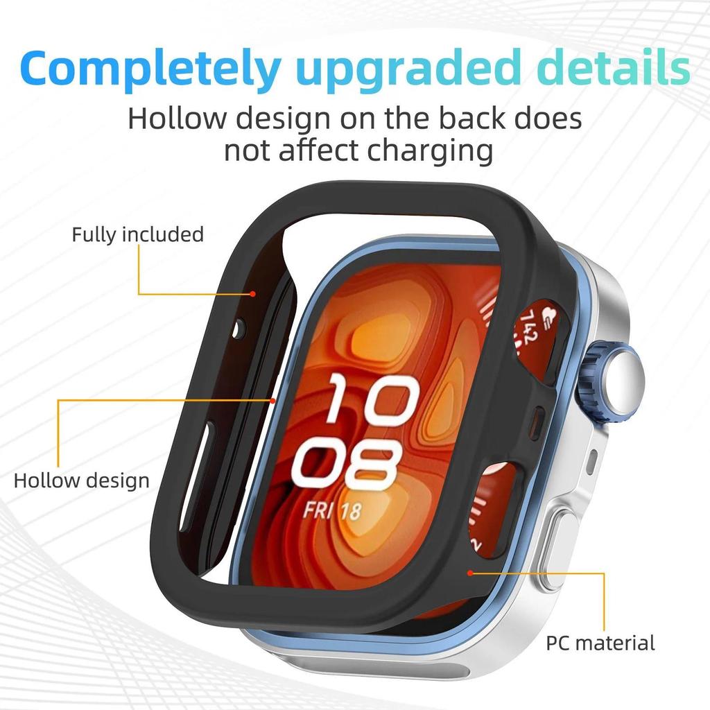 Жесткий чехол для ПК для Huawei Watch Fit 4 Без защиты экрана Защитный для Huawei Watch Fit 4 Pro Полый бампер Аксессуары для часов