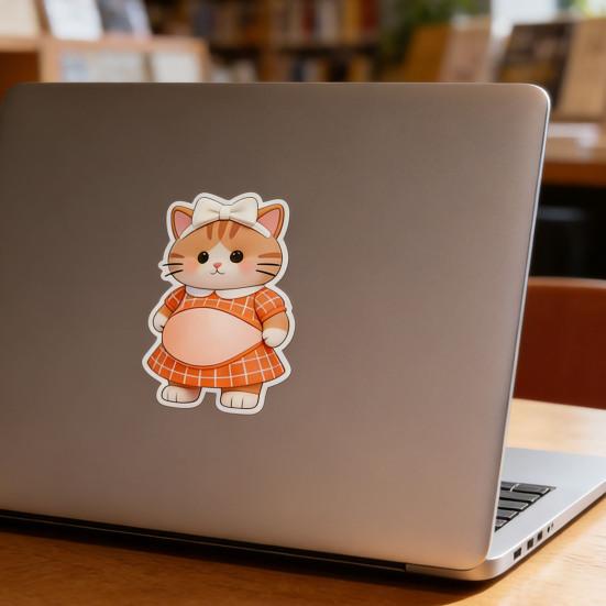 1 пара эластичных наклеек на живот с изображением животных для снятия тревоги и стресса. Наклейка с мультяшным медведем, собакой или кошкой, с эффектом ущипывания за живот, предотвращающая столкновения.