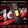 Smartphone Robuste 5G OUKITEL WP56 32GO+512GO 6.8” 16000mAh Telephone Portable Incassable Double SIM/108MP/GPS/NFC/128dB Rouge