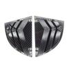 For HONDA Civic 2006-2011 Carbon Fiber Look Side Vent Window Scoop Louver Cover