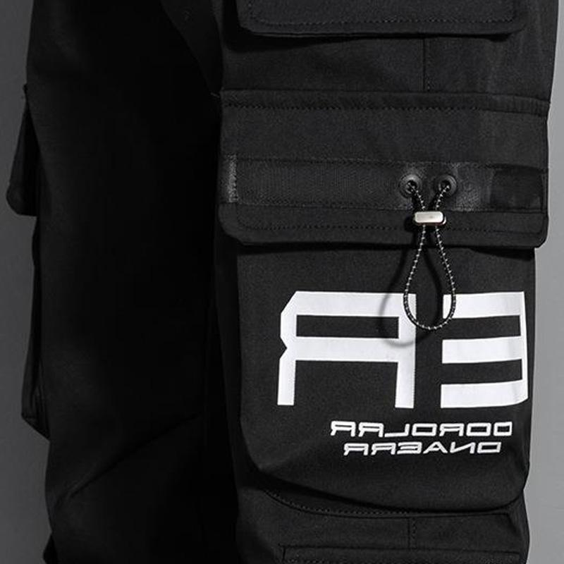 Классическая уличная одежда, повседневные брюки, мужские шаровары для бега, мужские облегающие весенние брюки-карго в стиле милитари, брюки с несколькими карманами