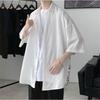 Летняя рубашка для отпуска на море, мужская универсальная рубашка