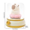 Capybara Night Light Cute Rechargeable Lamp Dimmable Timer Function Dual Mode LED Bedside Lamp Table Decoration