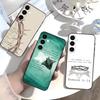 Чехол для телефона с библейским стихом J-Jesus для Samsung Galaxy A73, A21s, A22, A31, A52, A53, A71, A41, Мягкий черный корпус
