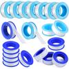 5/10/15/20 Rolls of 1/2" Wide PTFE Thread Sealing Tape, Plumber Tape, Sealing Tape, Duct Tape, Sealing Tape, Shower Head Thread Sealing Tape, White