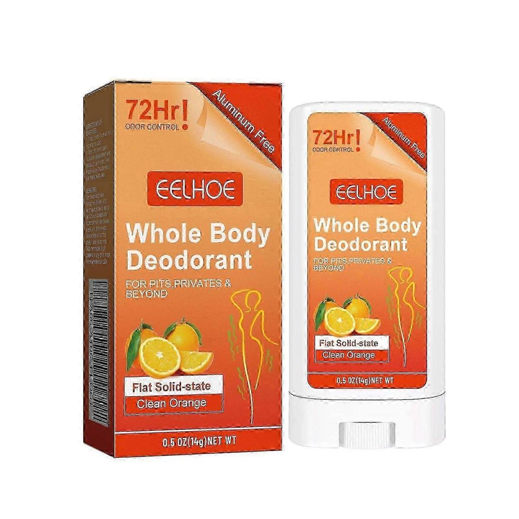 Body Care Stick, Summer Refreshing Anti-Perspirant Clean Armpit Odor Long-Lasting Portable Deodorant Stick