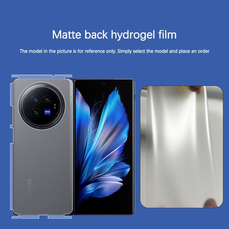 Для Vivo X Fold3 Pro Fold3Pro XFold3 позиционирование царапин автоматическая ремонтная пленка край мягкая TPU HD матовая синяя гидрогелевая пленка