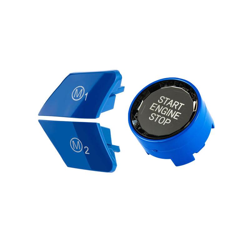 Автомобильный руль M1 M2, кнопка режима с кнопкой запуска двигателя для BMW M3 M4 M5 M6 X5M X6M F10 F15 F16 F30 F34 F36 M