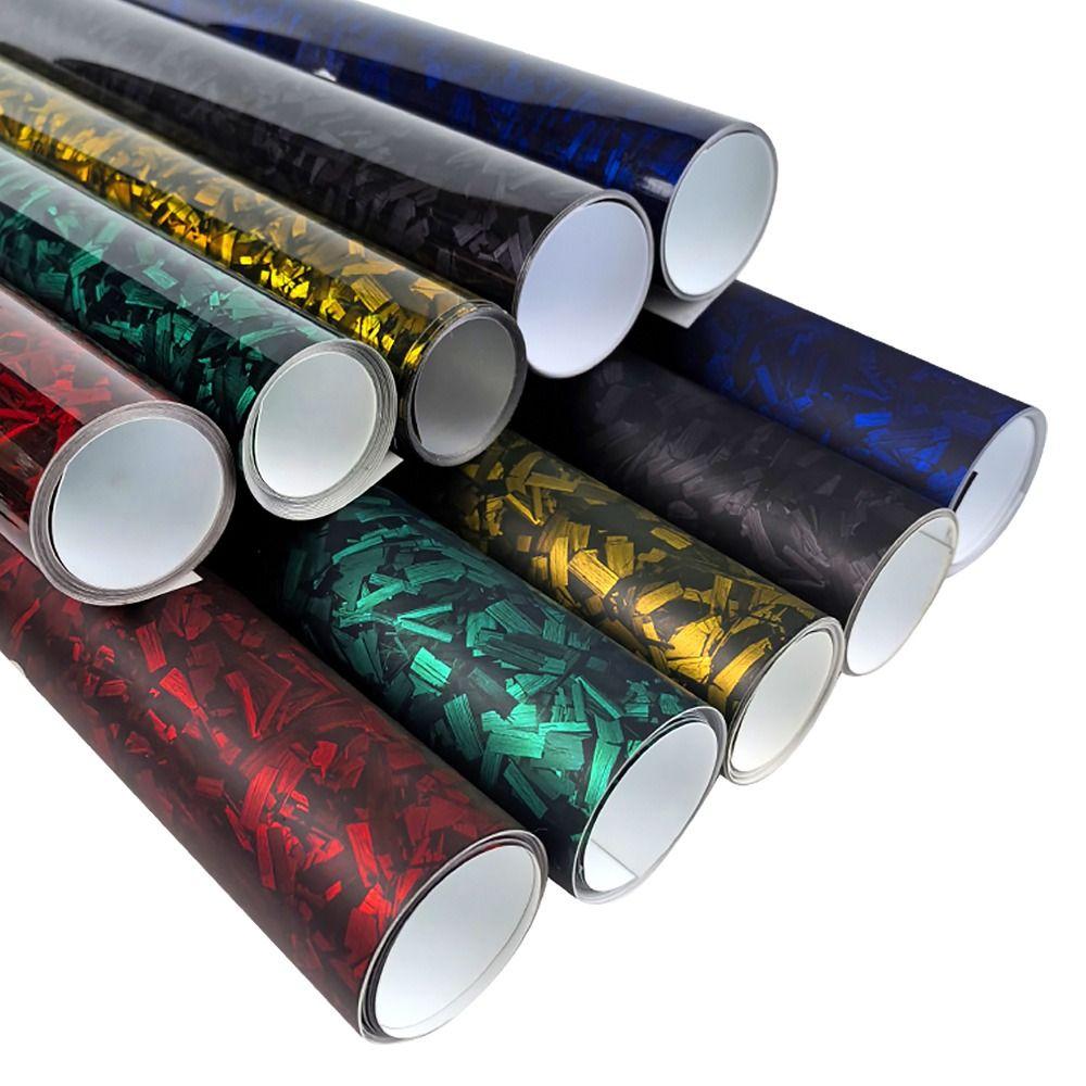 3D/6D матовый эффект углеродного волокна виниловая пленка 50x30 см оберточная фольга наклейка для автомобиля мотоцикла своими руками