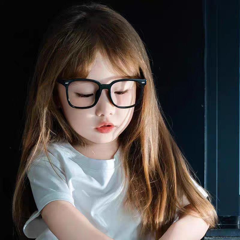 Children Square Anti-blue Light Eyeglasses Ultra Light Frame Computer Glasses Kids Goggles Protection Blu-ray Eyewear