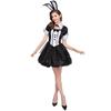 Cute Rabbit Costume For Halloween And Easter Featuring Cozy Polyester Fabric Ideal For Cosplay