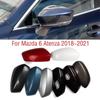 For Mazda 6 Atenza 2018    Car Wing Door Side Mirror Cap Shell House Outside Rearview Mirror Cover Lid