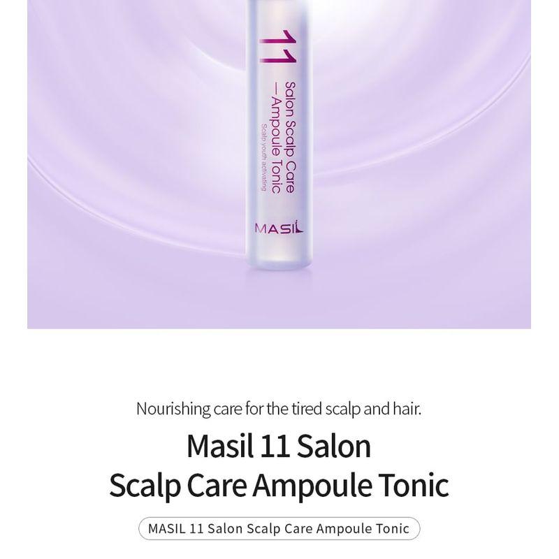 MASIL - 11 Салонный тоник-ампула для ухода за кожей головы