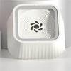 Water Fountain With Floating Plates No Spill Dog Water Bowl Clean Drinking Slow Feeder Anti-Splash Pet For Pet