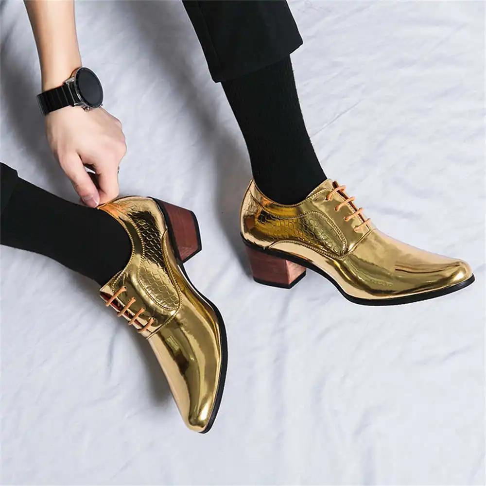 39-40 Autumn Men's Skateboard Sneakers Heels Dress Shoes For Mens Green Dress Shoes Sports Luxo Snearkers Functional Class