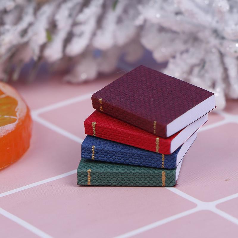 3/4 шт. Мини-бумажные книги Модель книги Игрушки для Барби BJD Blythe Ob11 1/6 Миниатюрный кукольный домик Мебель Декор Аксессуары для кукол